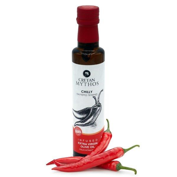 Biologische extra virgin chili olijfolie 250ml