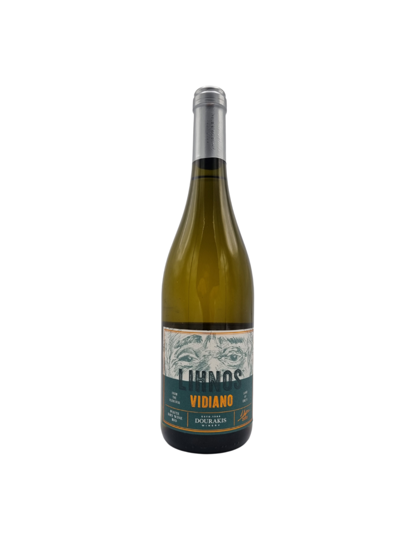 Lihnos droge witte wijn - Vidiano bio 750ml